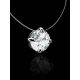 White Crystal Invisible Necklace The Aurora, image , picture 2