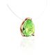 Invisible Necklace With Drop Crystal Pendant The Aurora, Length: 40, image , picture 3