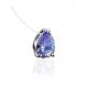 Teardrop Crystal Invisible Necklace The Aurora, image , picture 3