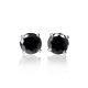 Bold Black Crystal Studs The Aurora, image , picture 3