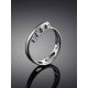 Round Diamond Pendant In White Gold, image , picture 5