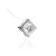 Fishing Line Necklace With White Crystal Pendant The Aurora, image , picture 3