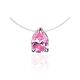 Pink Crystal Invisible Necklace The Aurora, image 