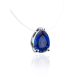 Invisible Necklace With Blue Crystal The Aurora, image , picture 3