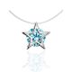 Invisible Necklace With Star Shaped Pendant The Aurora, image 