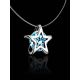 Invisible Necklace With Star Shaped Pendant The Aurora, image , picture 2