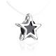 Invisible Necklace With Star Shaped Silver Pendant The Aurora, image , picture 3