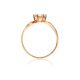 Channel Set Crystal Ring In Gold, Ring Size: 6.5 / 17, image , picture 3