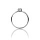 Elegant Channel Set Crystal Ring In Silver, Ring Size: 8.5 / 18.5, image , picture 4
