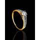 Statement 41 Stone Diamond Ring In White And Yellow Gold, Ring Size: 8 / 18, image , picture 2