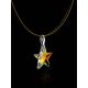 Crystal Star Pendant Necklace The Fame, image , picture 2