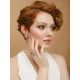 Floral Gold-Plated Earrings With Crystals And Cultured Pearls The Jungle, image , picture 4