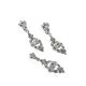 Sterling Silver Pendant With Bright Marcasites The Lace, image , picture 4
