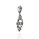 Sterling Silver Pendant With Bright Marcasites The Lace, image , picture 3