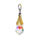 Teardrop Shape Crystal Pendant In Gold Plated Silver The Fame, image , picture 3