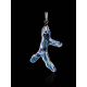 Designer Crystal Pendant In Sterling Silver The Fame, image , picture 2