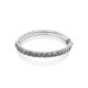 Silver Hinged Bracelet With Marcasites The Lace, image , picture 3