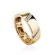 Golden Band Ring With Diamonds, Ring Size: 6.5 / 17, image 