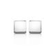 Minimalistic Square Silver Studs The Aurora, image , picture 4