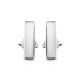 Geometric Silver Studs The Aurora, image , picture 3
