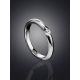 White Gold Ring With Solitaire Diamond, Ring Size: 8 / 18, image , picture 2