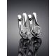 Refined Diamond Earrings In White Gold, image , picture 2