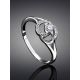 Ornate Golden Ring With White Diamonds, Ring Size: 6.5 / 17, image , picture 2