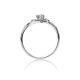 Ornate Golden Ring With White Diamonds, Ring Size: 6.5 / 17, image , picture 3