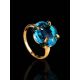 Topaz Cocktail Ring In Gold, Ring Size: 8 / 18, image , picture 2