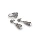 Crystal Dangle Earrings In Sterling Silver The Eclat, image , picture 4