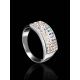 Chameleon Color Crystal Ring In Sterling Silver The Eclat, Ring Size: 9 / 19, image , picture 2