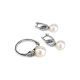 Chic White Gold Ring With Cultured Pearl And Diamonds The Serene, Ring Size: 6 / 16.5, image , picture 4