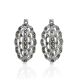 Sterling Silver Earrings With Marcasites The Lace, image , picture 3