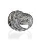 Silver Cocktail Ring With Marcasites The Lace, Ring Size: 11.5 / 21, image , picture 3