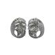 Silver Latch Back Earrings With Marcasites The Lace, image , picture 3