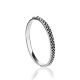 Silver Hinged Bracelet With Black And White Crystals The Eclat, image 