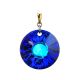 Bold Blue Crystal Pendant The Fame, image 