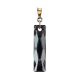 Black Crystal Bar Pendant The Fame, image 