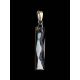 Black Crystal Bar Pendant The Fame, image , picture 2