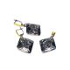 Gold Plated Dangle Earrings With Bold Black Crystals The Fame, image , picture 6