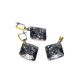 Bold Gold Plated Pendant With Black Crystal The Fame, image , picture 5