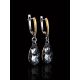 Crystal Dangles in Gold Plated Silver The Fame, image , picture 2