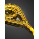 Lemon Amber Islamic Prayer Beads With Tassel, image , picture 2