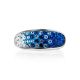Two Toned Crystal Ring The Eclat, Ring Size: 10 / 20, image , picture 4