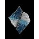 Sterling Silver Pendant With Blue And White Crystals The Eclat, image , picture 2