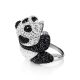Crystal Encrusted Panda Ring The Jungle, Ring Size: 9.5 / 19.5, image , picture 3