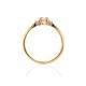 Yellow Gold Ring With Diamonds, Ring Size: 7 / 17.5, image , picture 3