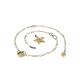 Gold Plated Necklace With Star Shaped Pendant, image , picture 4