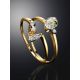 Stackable Diamond Ring In Gold, Ring Size: 8.5 / 18.5, image , picture 2