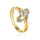 Stackable Diamond Ring In Gold, Ring Size: 8.5 / 18.5, image 